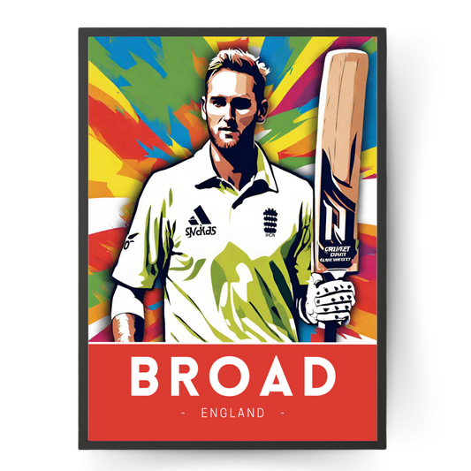 Stuart Broad | Pop Art Poster