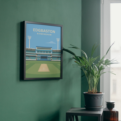 Edgebaston Cricket Ground Poster Borderless Wall Print