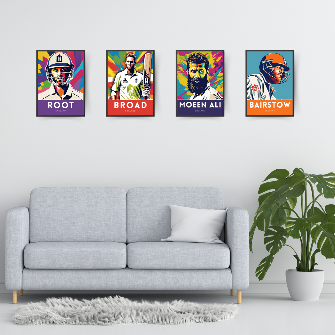 Stuart Broad | Pop Art Poster