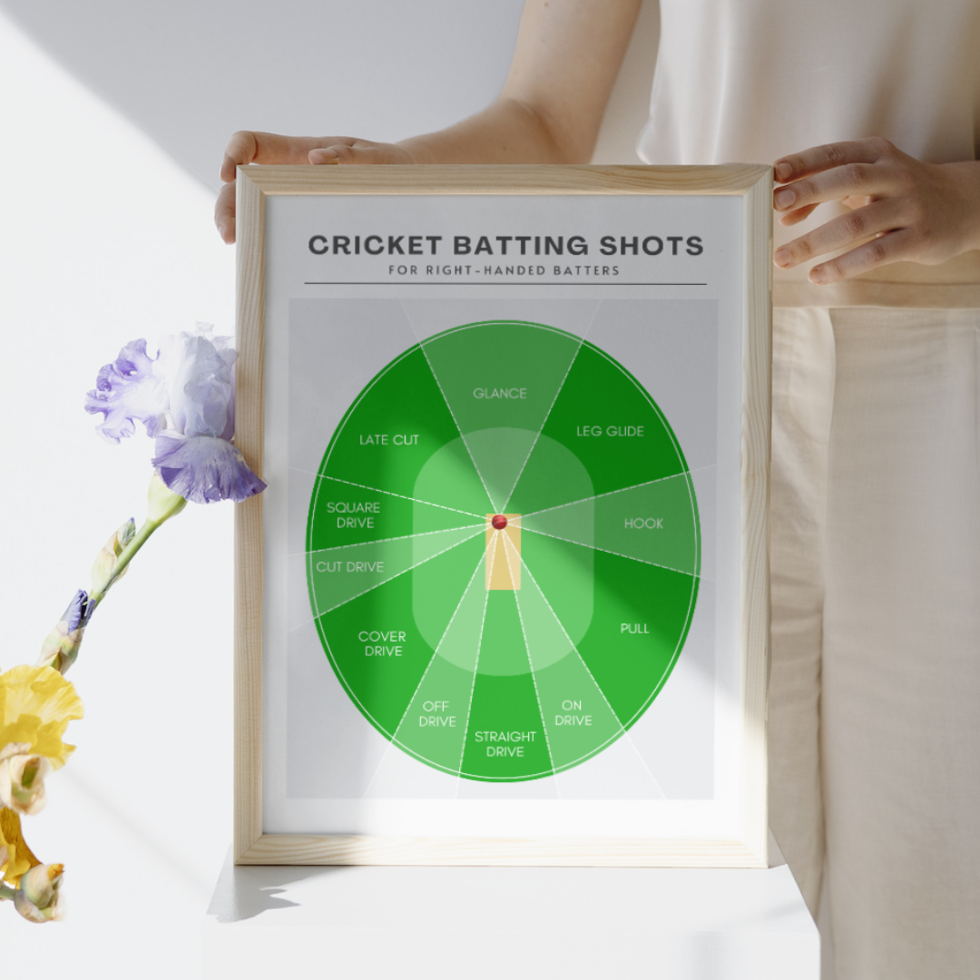 Cricket Batting Shots Print